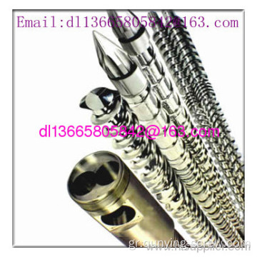 Pvdf Plastic Customed Screws For Injection Mechanical Machine 